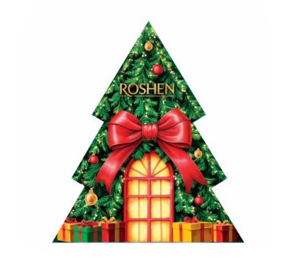 Новорічний подарунок ROSHEN "Новорічна ялинка", 388г